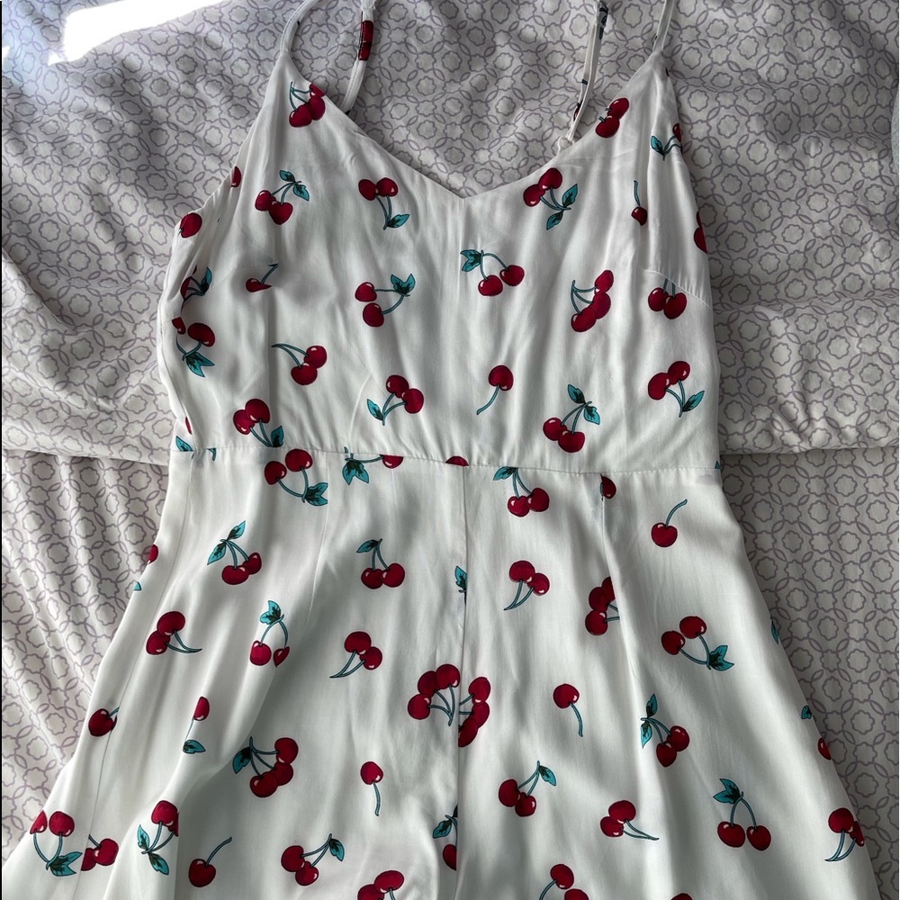 cherry romper - Picture 2 of 3